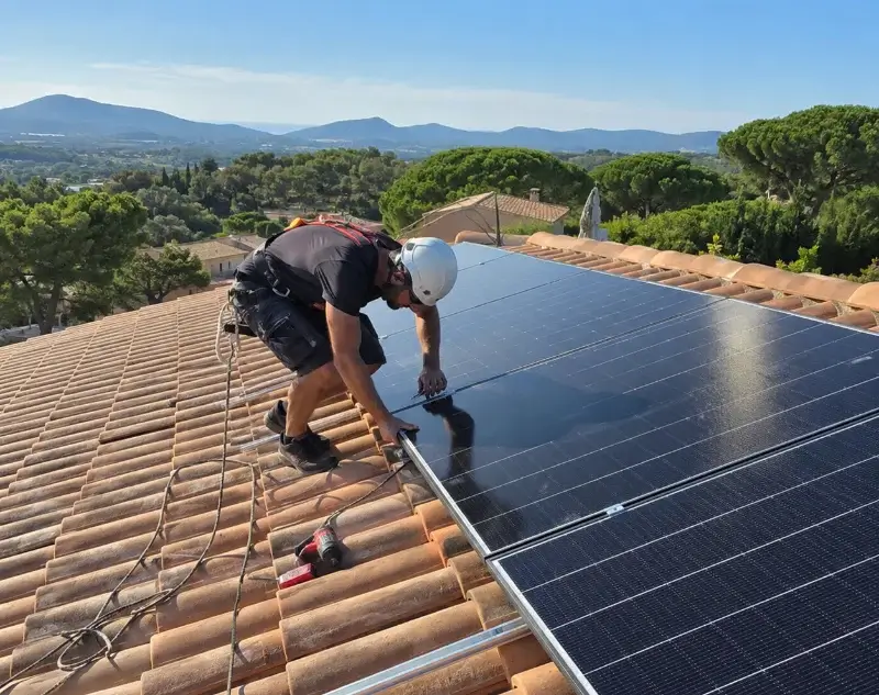 Installateur panneaux solaires Joncels — pose photovoltaïque sur toiture