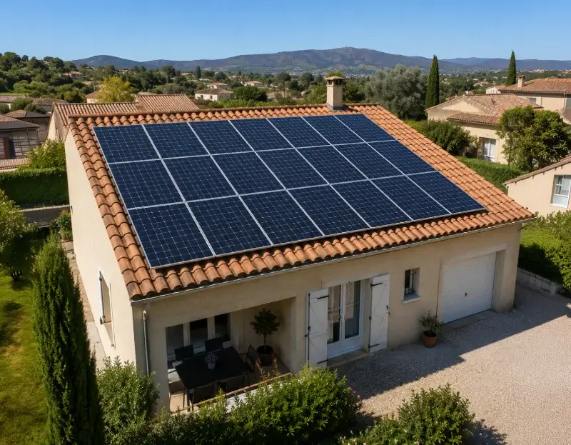 Prime à l'autoconsommation panneaux solaires Joncels — aide financière de l'État